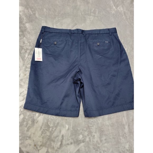 Michael Kors Men's Tailored Fit Chino Shorts 38 Blue NEW - Picture 8 of 8